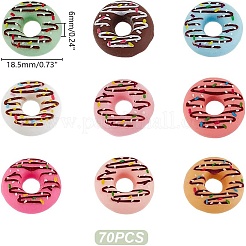 70 Stück Kunststoff-Cabochons KY-AR0001-34