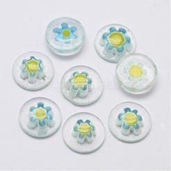 Handgefertigte Millefiori Glas Cabochons G-F346-03