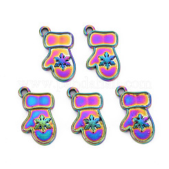 Legierungs-Cabochon-Fassungen für Emaille-Anhänger PALLOY-S180-268-NR