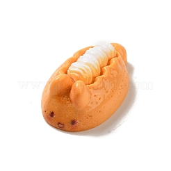Undurchsichtige Decoden-Cabochons aus Kunstharzimitat für Lebensmittel X-CRES-A058-01G
