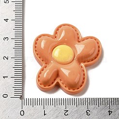 Undurchsichtige Decoden-Cabochons aus Harz RESI-B023-03
