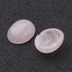 Natürlichen Rosenquarz Cabochon G-ROSE10x8x4