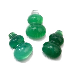 Natürliche grüne Onyx-Achat-Cabochons G-Q018-01E