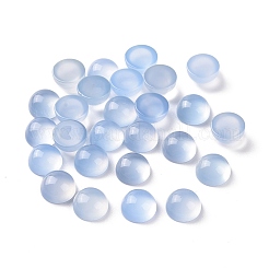Halbrund / Kuppel gefärbt natürliche Achat Cabochon G-J300-30-8mm