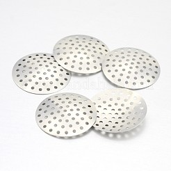 Messing Fingerring / Brosche Sieb Zubehör X-KK-M145-03