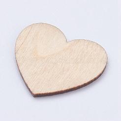 Sprühfarbe Holz Cabochons WOOD-L003-24