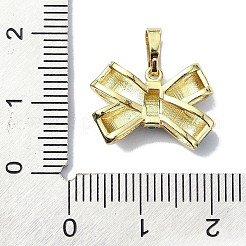 Gestell Beschichtung Messing Emaille Anhänger Strass-Einstellungen KK-M282-05G
