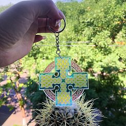 Religionsthema Kreuz-Cabochon-Silikonformen DIY-L071-03