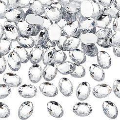 250 Stück imitierte Taiwan-Acryl-Strass-Cabochons GACR-FG0001-08