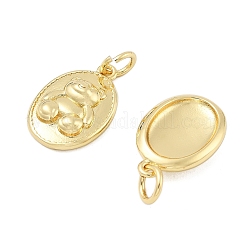Messing Anhänger & Charms KK-H206-06G