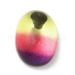 Zweifarbige Glas-Strass-Cabochons GLAA-B012-65