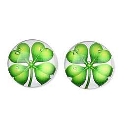 Klebstein Glascabochons für DIY-Projekte GGLA-ZX026-25mm-07A