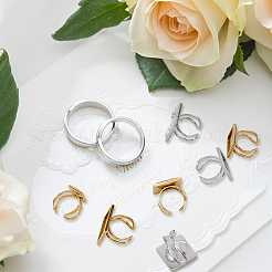 DIY-Set zur Herstellung von Fingerringen mit blanker Kuppel DIY-DC0001-85