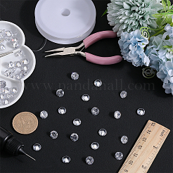 50 Stück Zirkonia-Cabochons ZIRC-BBC0002-37