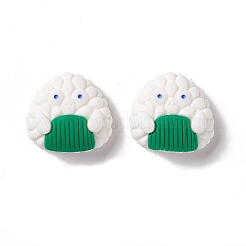 Undurchsichtigen Cabochons RESI-G031-26