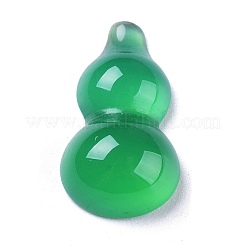 Natürliche grüne Onyx-Achat-Cabochons G-Z012-03