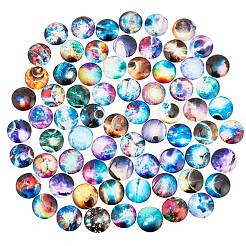 Glas cabochons GGLA-R040-25mm-01