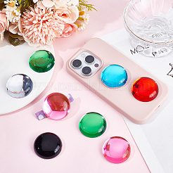 12 Stück 6 Farben Acryl-Katzenaugen-Imitat-Cabochons MACR-NB0001-32