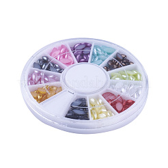 ABS Kunststoffimitation Perle Cabochons SACR-X0015-02
