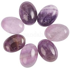 Natürliche Amethyst flach zurück Cabochons PH-G-G741-13x18mm