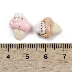 Undurchsichtigen Cabochons RESI-K043-06D