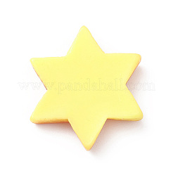 Weihnachts-Deko-Cabochons aus undurchsichtigem Harz und Kunststoff-Keksimitat RESI-K019-54A