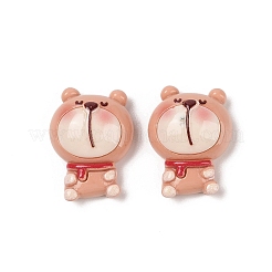 Undurchsichtige Harz Tier Decoden Cabochons RESI-Q230-08A