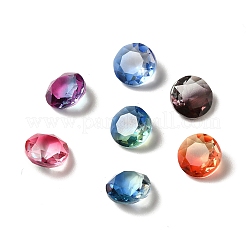 Facettierte k9 glas-strasscabochons GGLA-B002-01A