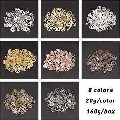 Cabochons mit offener Lünette aus Zinklegierung PALLOY-OC0002-57
