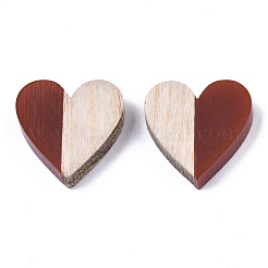 Harz & Holz zweifarbige Cabochons RESI-R425-04D