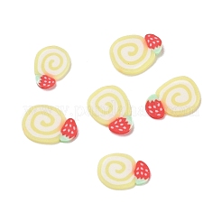 Handgemachter Ton-Cabochon CLAY-B005-10A