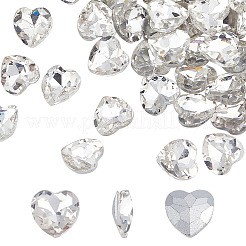 50 Stück Glas-Strass-Cabochons RGLA-FG0001-15B