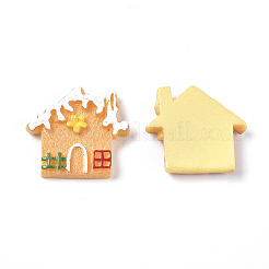 Deko-Cabochons aus Kunstharz mit Weihnachtsmotiv RESI-CJC0001-37F