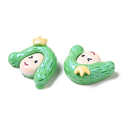 Undurchsichtigen Cabochons CRES-M017-02C