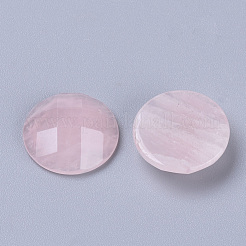Natürlichen Rosenquarz Cabochon G-T062-25