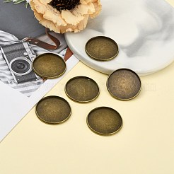 Lünettenbecher mit glattem Rand aus Eisen MAK-Q011-25AB-25mm