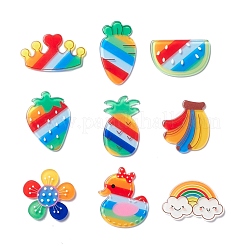 Acryl-Cabochons für Haarnadeln geeignet MACR-I038-10