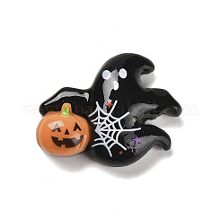 Halloween undurchsichtige Decoden-Cabochons aus Harz RESI-S393-01N