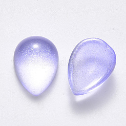Transparent Spitzlackieren Glas Cabochons GLAA-S190-012C-A02