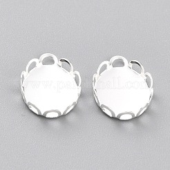 Cabochon-Fassungen für Charms aus Edelstahl 304 STAS-Y001-11S
