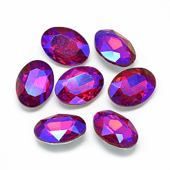 Similistein Cabochons Glas Strass RGLA-T018-10x14mm-03