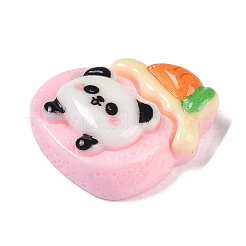 Desserts Thema undurchsichtige Harz Decoden Cabochons RESI-S395-01D