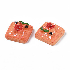 Undurchsichtige Cabochons aus Epoxidharz CRES-S358-68