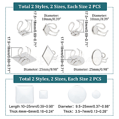 DIY-Set zur Herstellung von Rohlingen für Kuppelringe DIY-UN0003-99