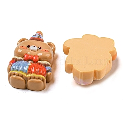 Undurchsichtige Harz Tier Decoden Cabochons CRES-R200-01