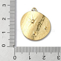 304 Edelstahl Anhänger Strass Fassungen STAS-L022-443G