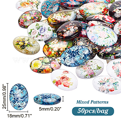 Glas cabochons GLAA-PH0002-20