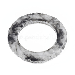 Zweifarbige Decoden-Cabochons aus transparentem Harz CRES-S302-37