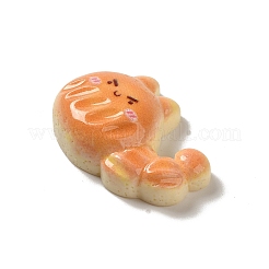 Undurchsichtige Decoden-Cabochons aus Kunstharzimitat für Lebensmittel CRES-A058-01B