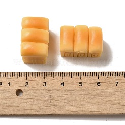 Undurchsichtige Decoden-Cabochons aus Kunstharzimitat für Lebensmittel RESI-A033-05G